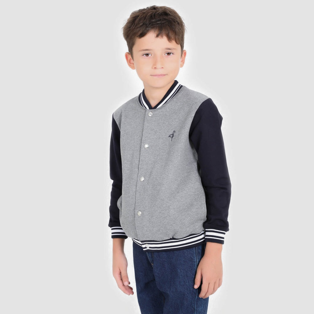 Bleu Marine & Gris Foncé