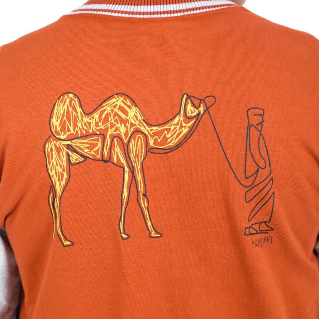 Gris Chiné & Camel