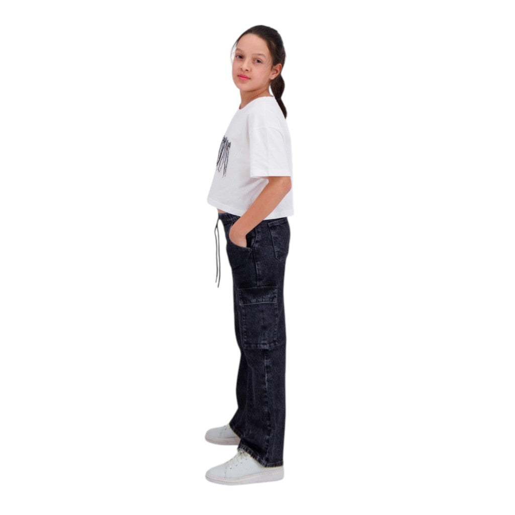 Jeans Gris Moyen