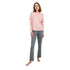 Rose & Gris Chiné Foncé