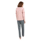 Rose & Gris Chiné Foncé