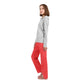 Gris Chiné & Rouge Imprimé Noel