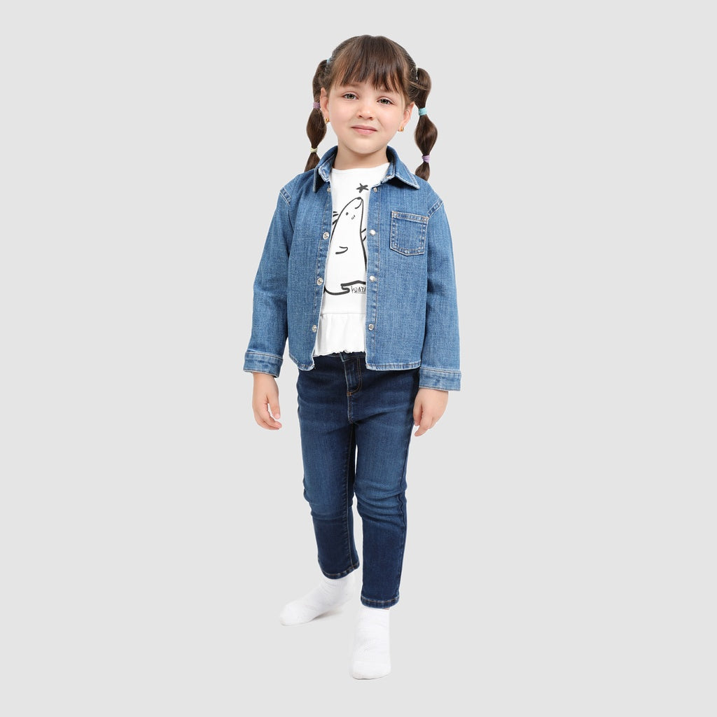 Jeans Bleu Moyen