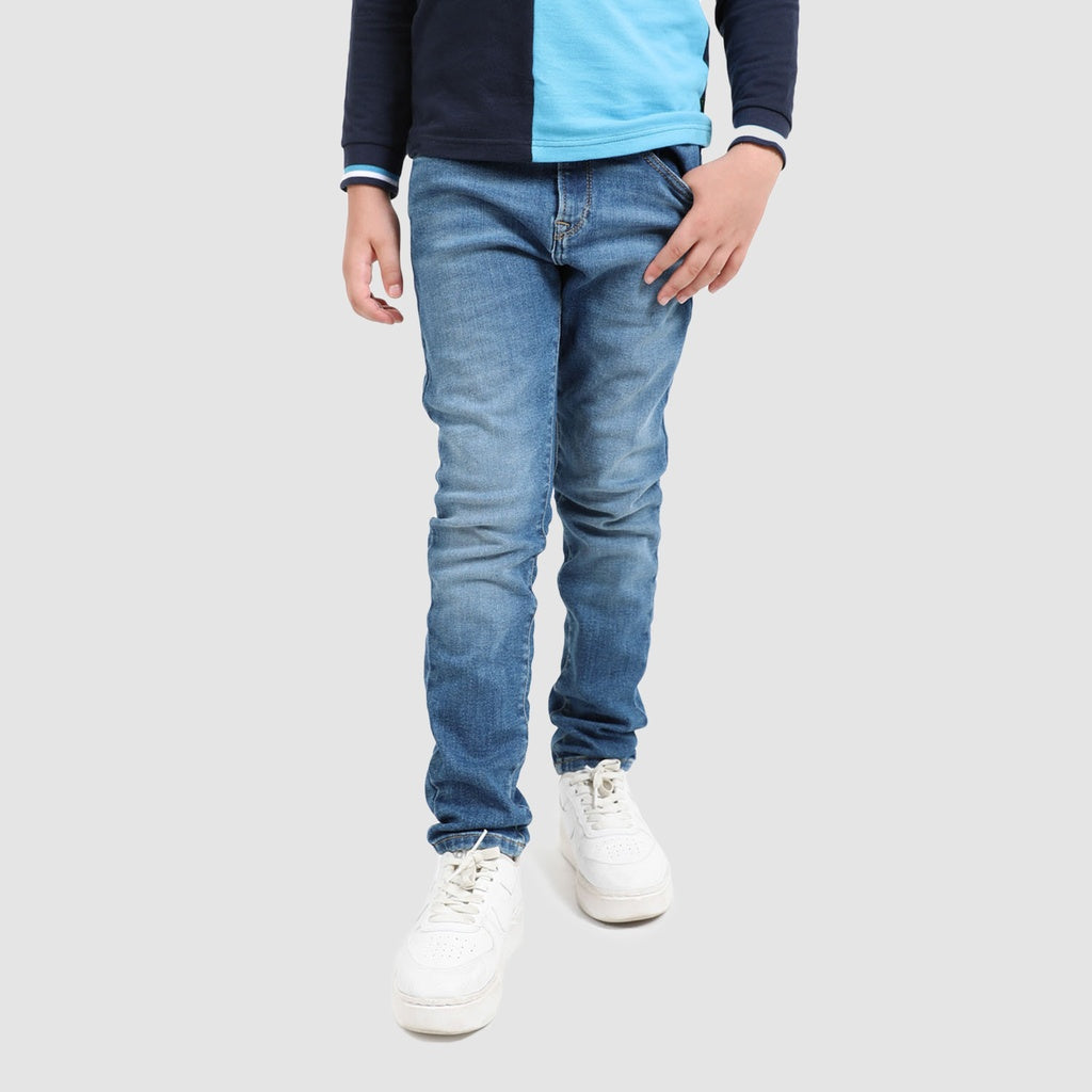 Jeans Bleu Moyen