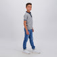Bleu Marine & Blanc
