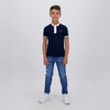 Bleu Marine & Blanc