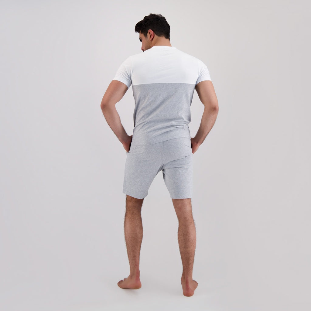 Blanc / Gris Chiné
