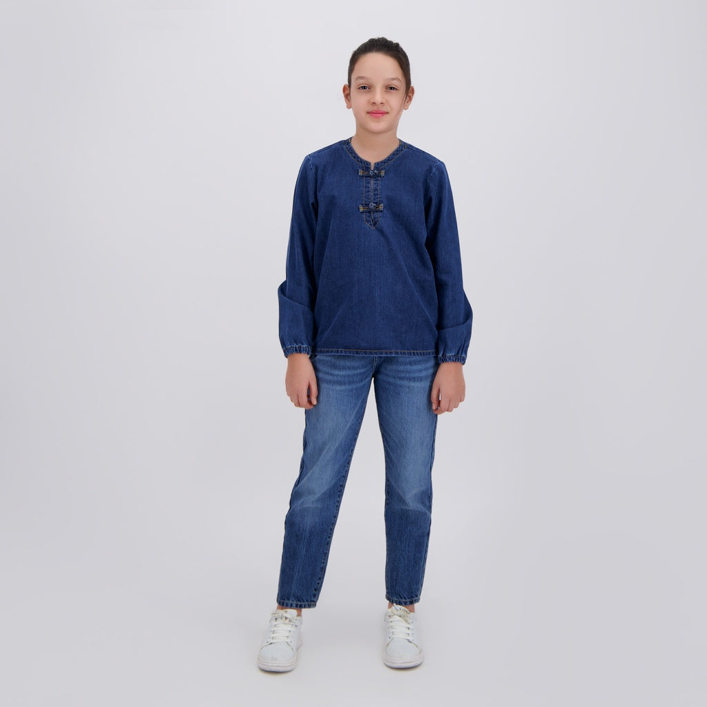 Jeans Bleu Moyen