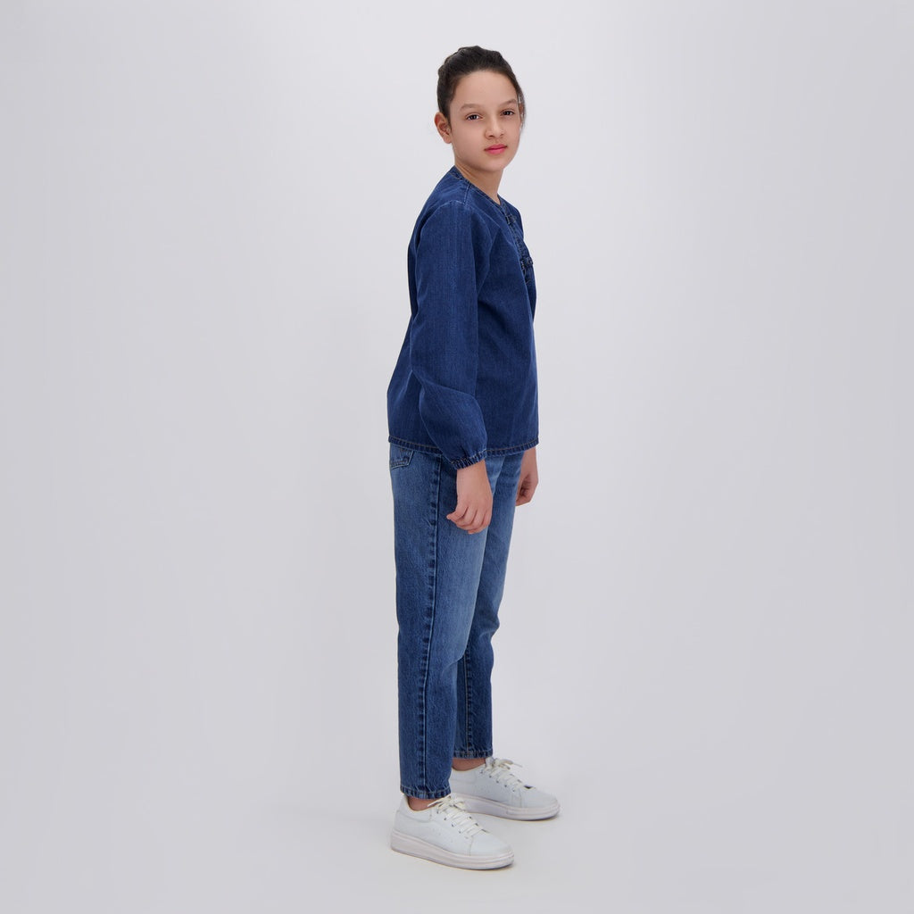 Jeans Bleu Moyen