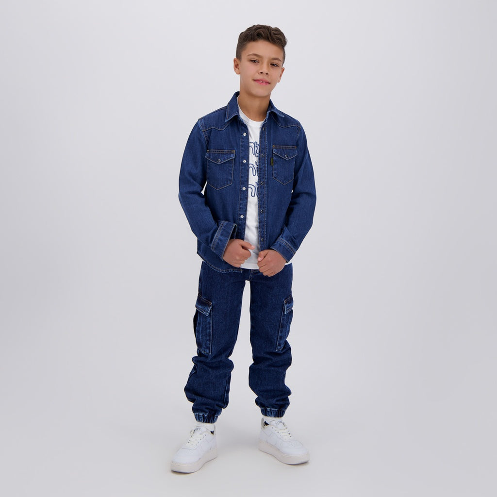 Jeans Bleu Moyen