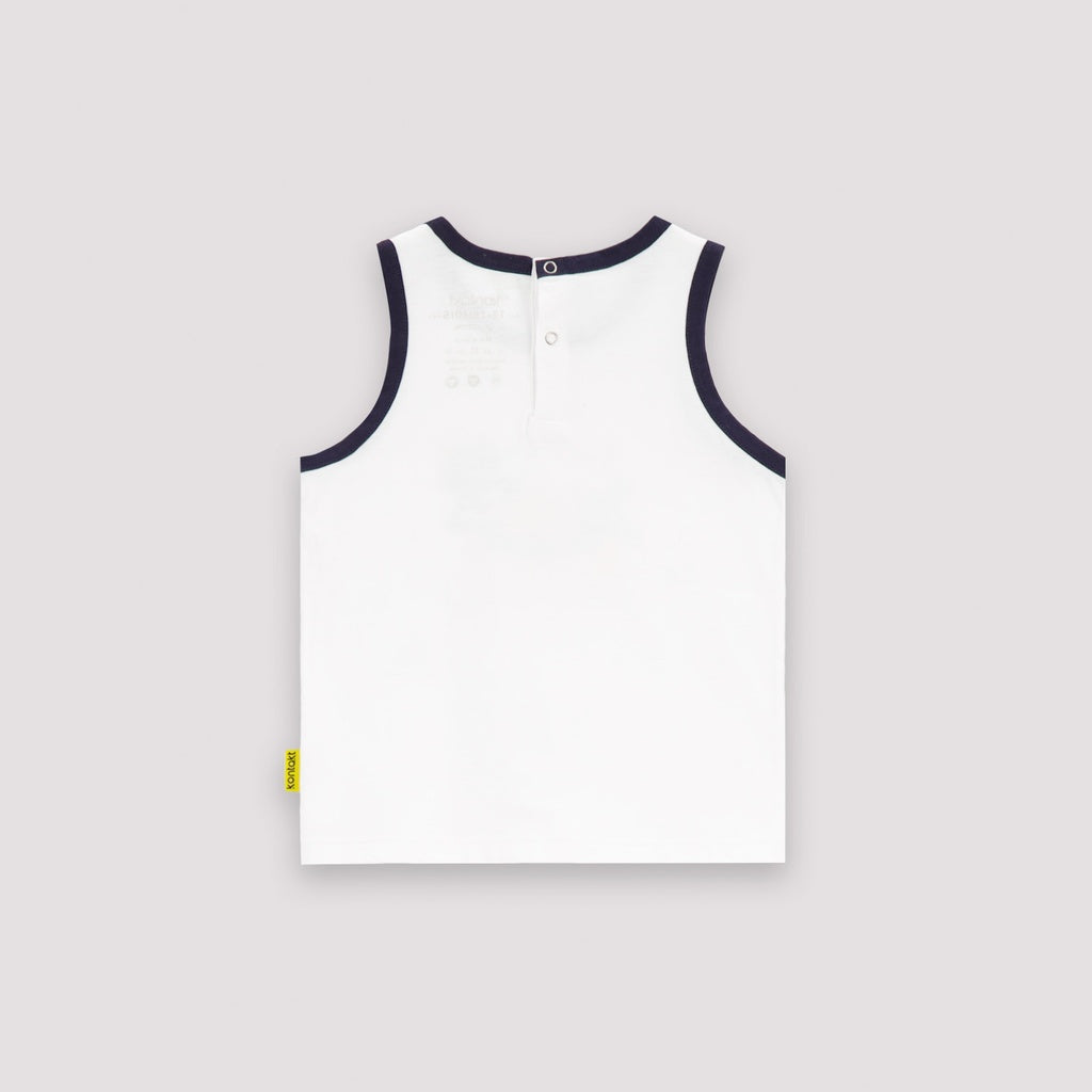 Blanc & Bleu Marine