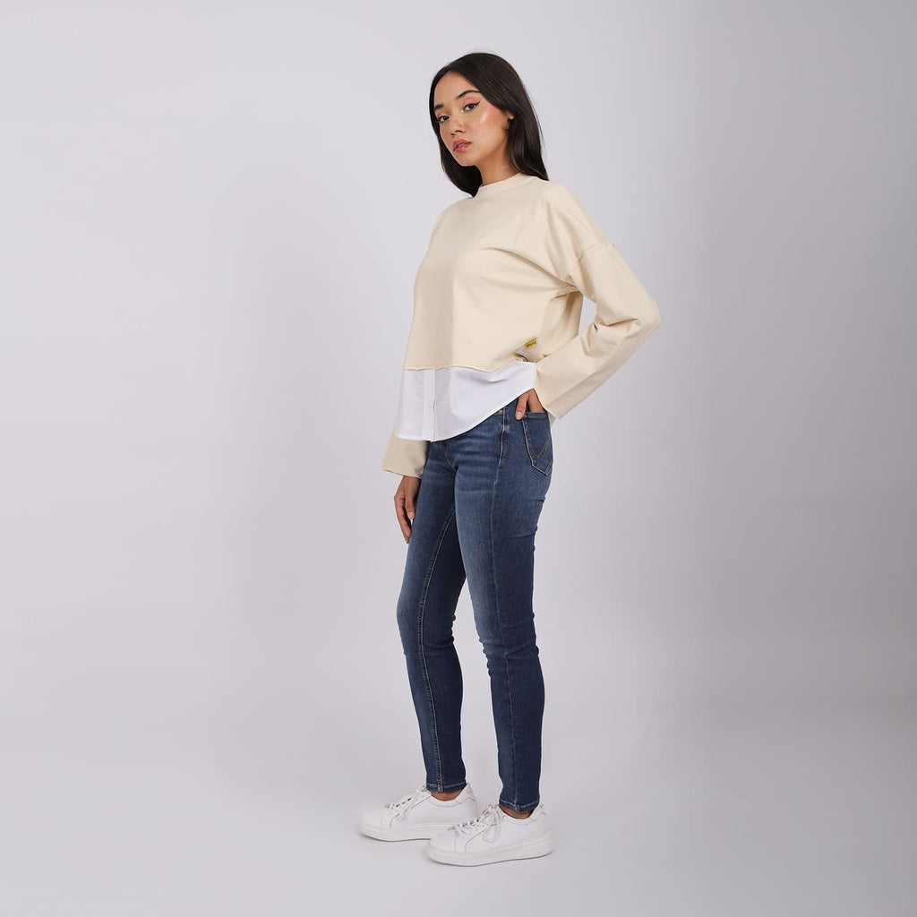 Beige & Blanc