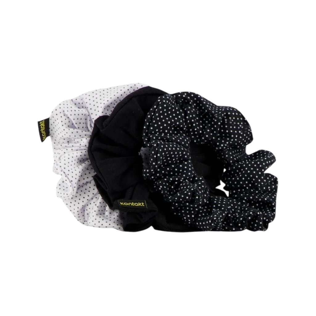 Blanc Imprimé Petit Pois Noir & Noir Imprimé Petit Pois Blanc & Noir