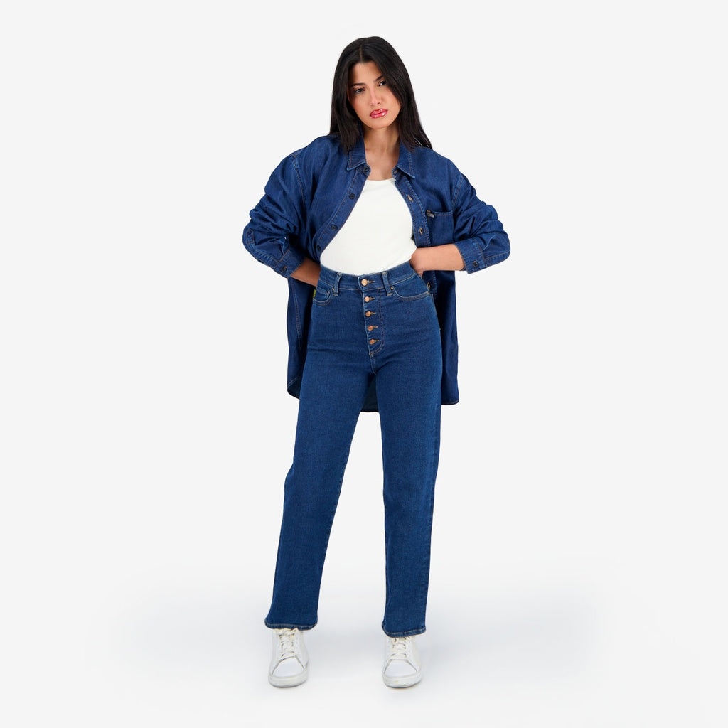 Jeans Bleu Moyen