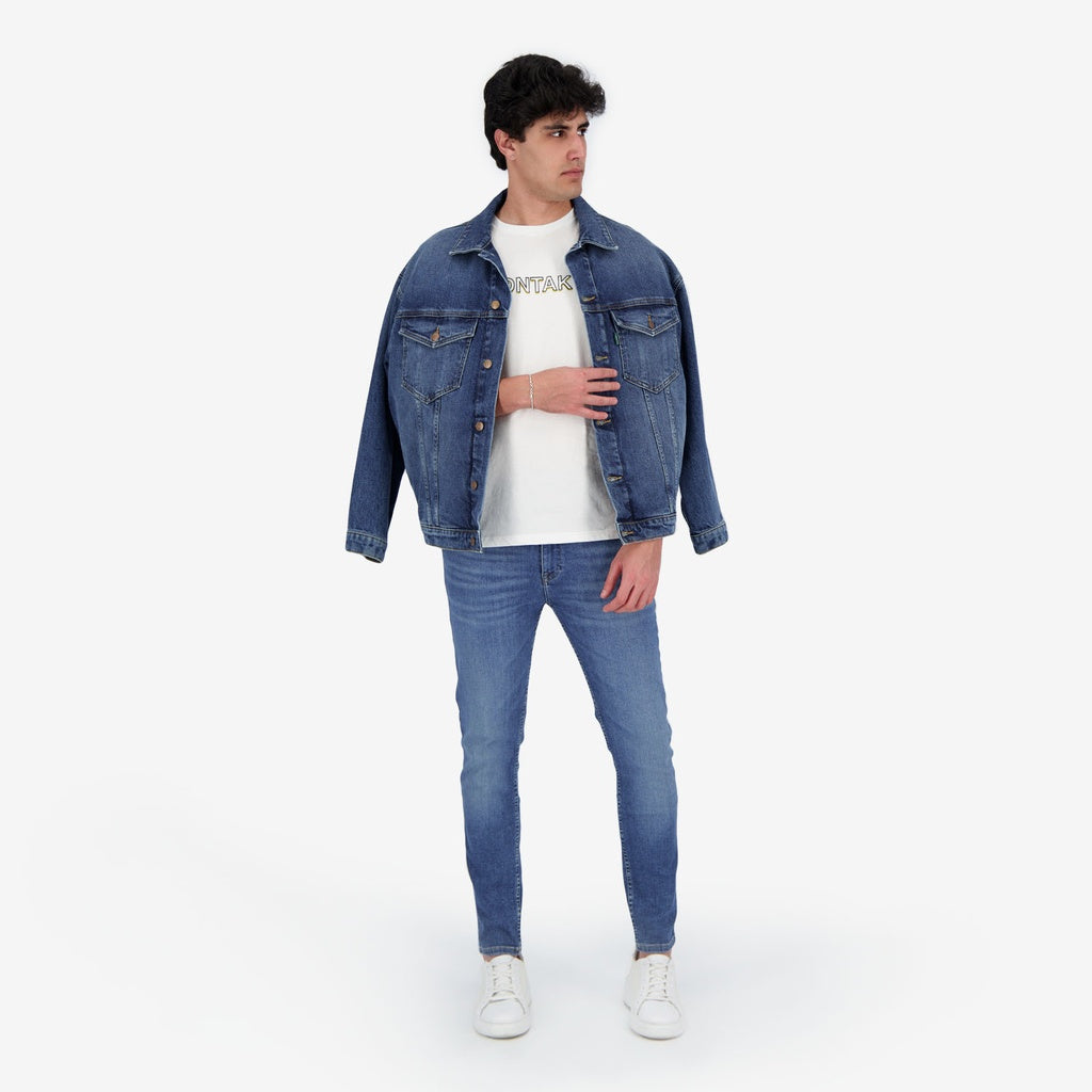 Jeans Bleu Moyen