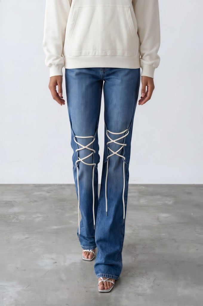 Jeans Bleu Moyen
