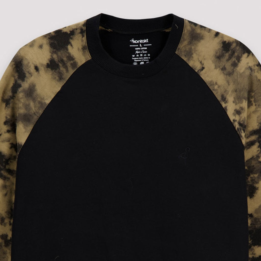 Imprimé Tie Dye Noir