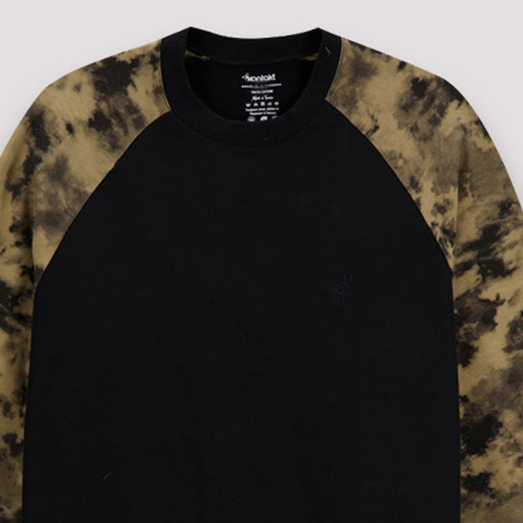 Imprimé Tie Dye Noir