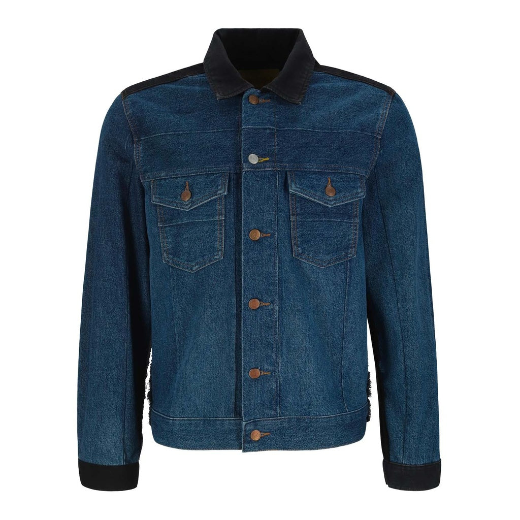 Jeans Bleu Foncé & Noir