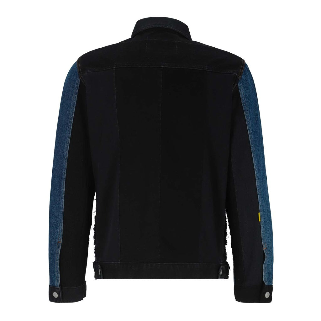 Jeans Bleu Foncé & Noir