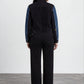 Jeans Bleu Foncé & Noir