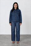 Jeans Bleu Foncé & Noir
