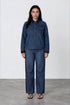 Jeans Bleu Foncé & Noir