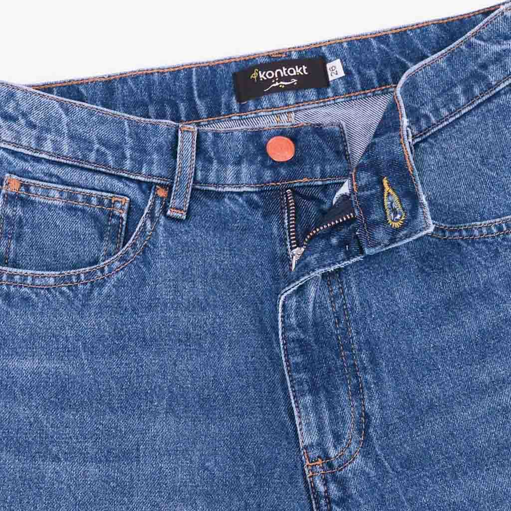 Jeans Bleu Moyen