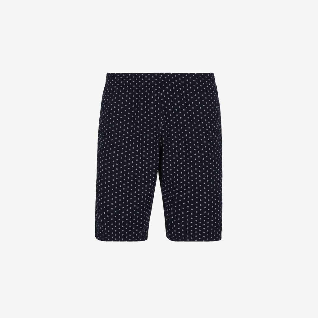 Gris Chiné & Bleu Marine Imprimé Forme