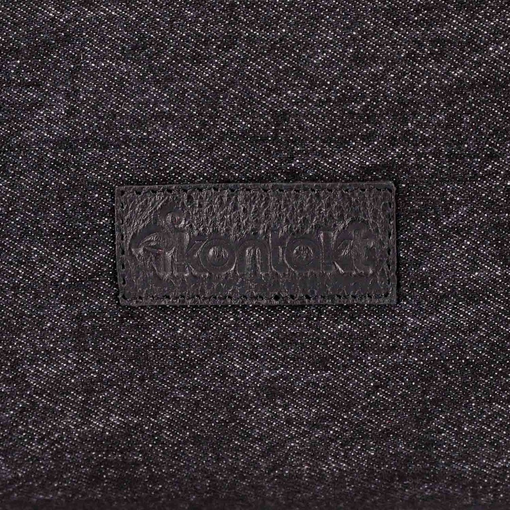 Jeans Noir & Cuir Noir