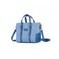 Jeans Bleu Clair & Cuir Bleu Clair