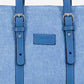 Jeans Bleu Clair & Cuir Bleu Clair