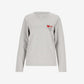 Gris & Rouge Imprimé Paisy