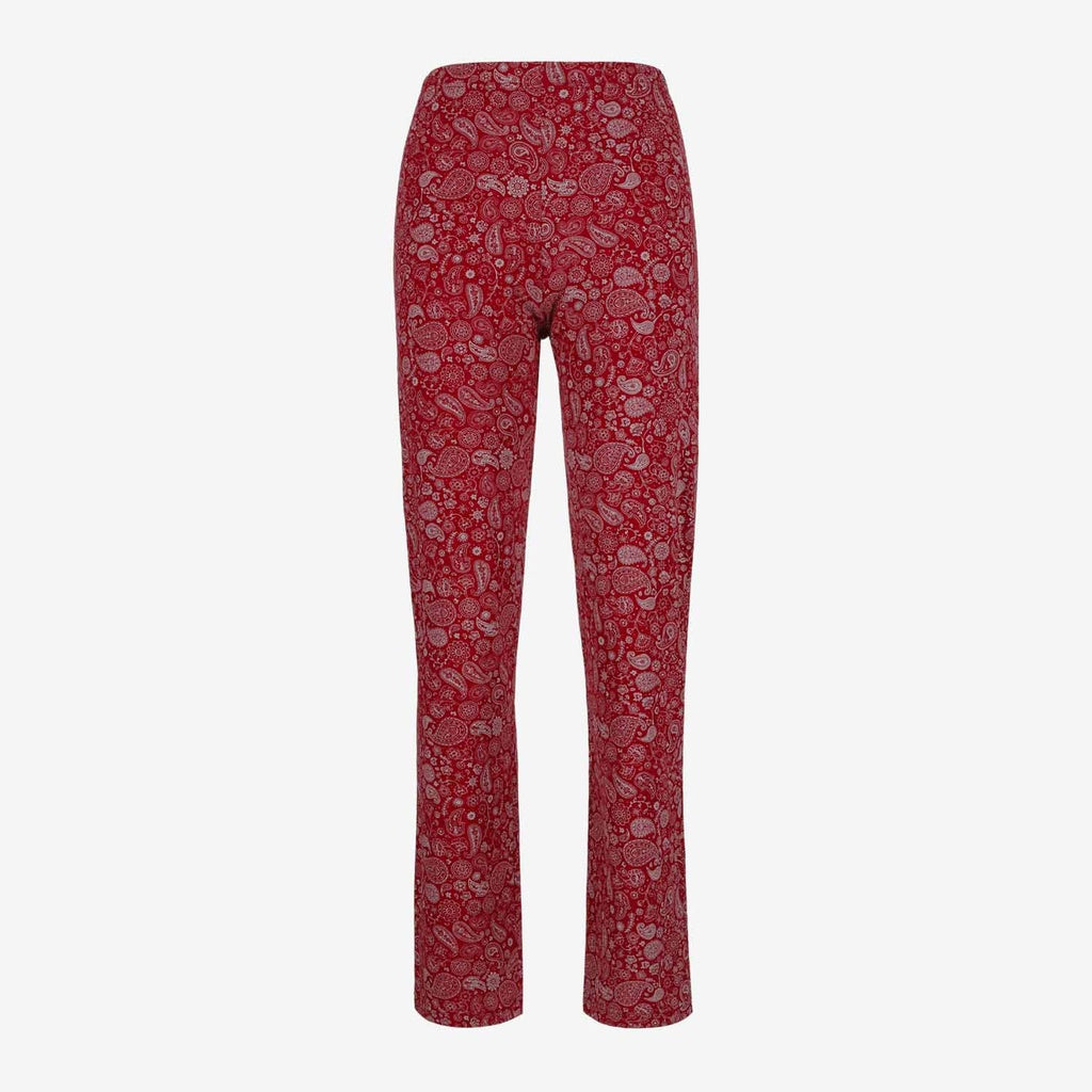 Gris & Rouge Imprimé Paisy