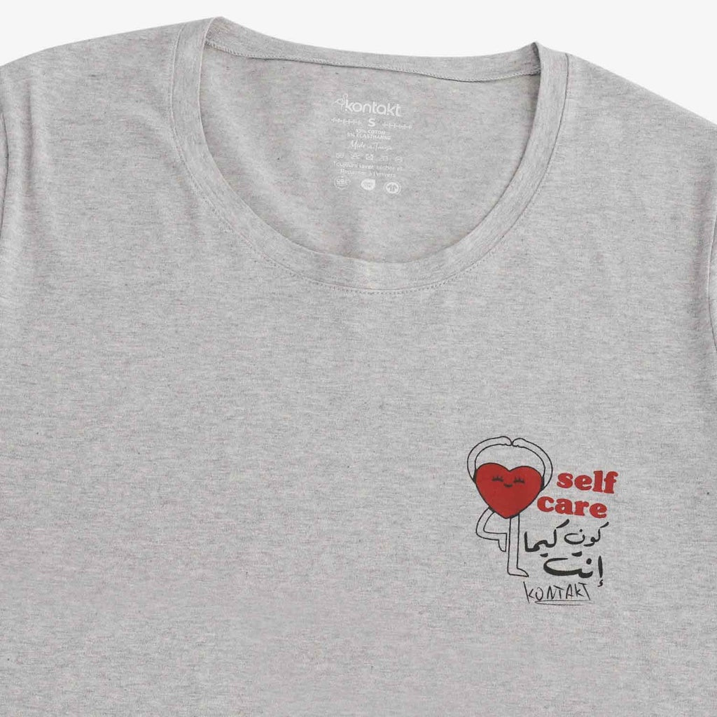 Gris & Rouge Imprimé Paisy