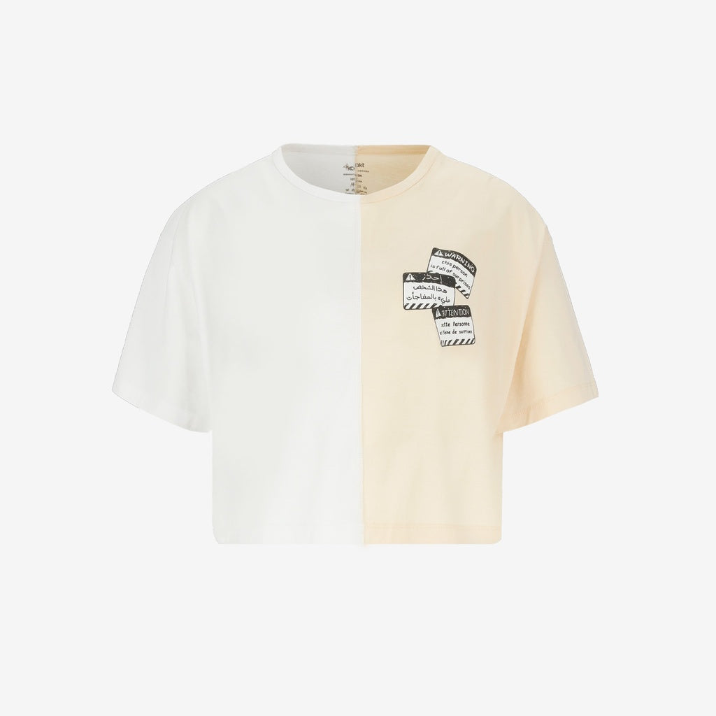 Beige & Blanc