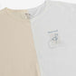 Beige & Blanc