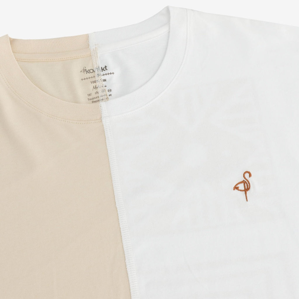 Beige & Blanc