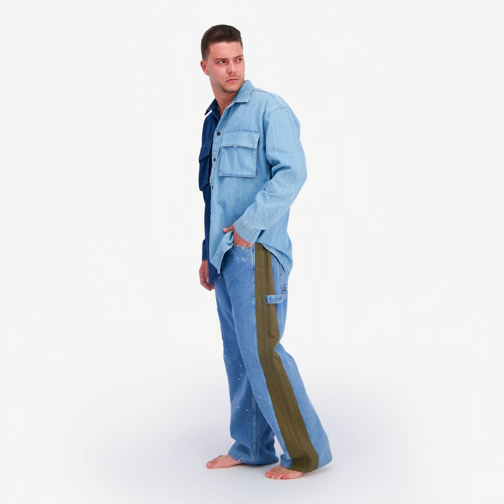 Jeans Bleu Moyen & Jeans Bleu Clair