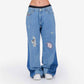 Jeans Bleu Clair & Jeans Bleu Moyen