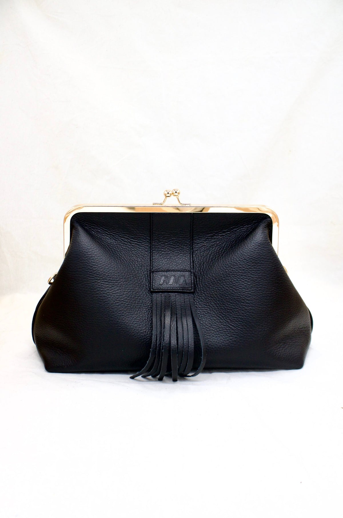 Sac Grand Dada en cuir Noir