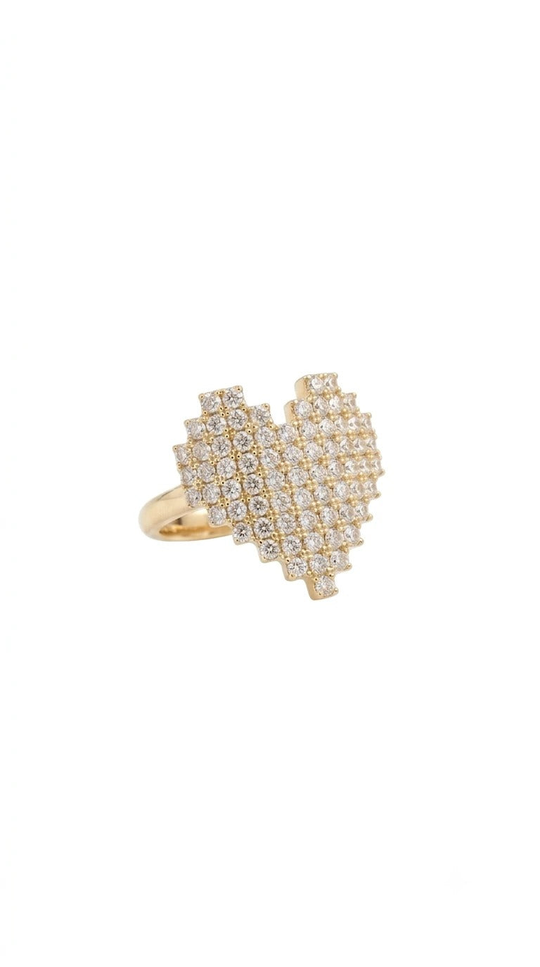 Heartline Ring, Aria Jewels