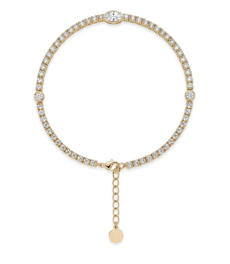 Tennis Bracelet, Aria Jewels