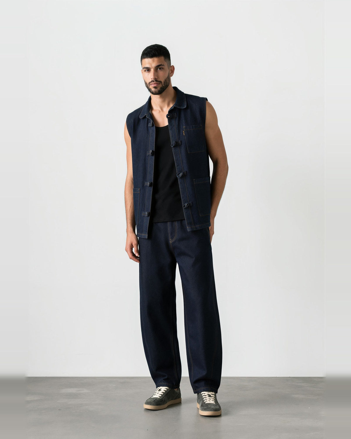 Jeans Bleu Foncé