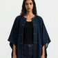 Poncho femme avec poche plaquée - ZINA 2.0