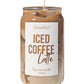 Bougie Iced Coffee Latte, Enchantiart