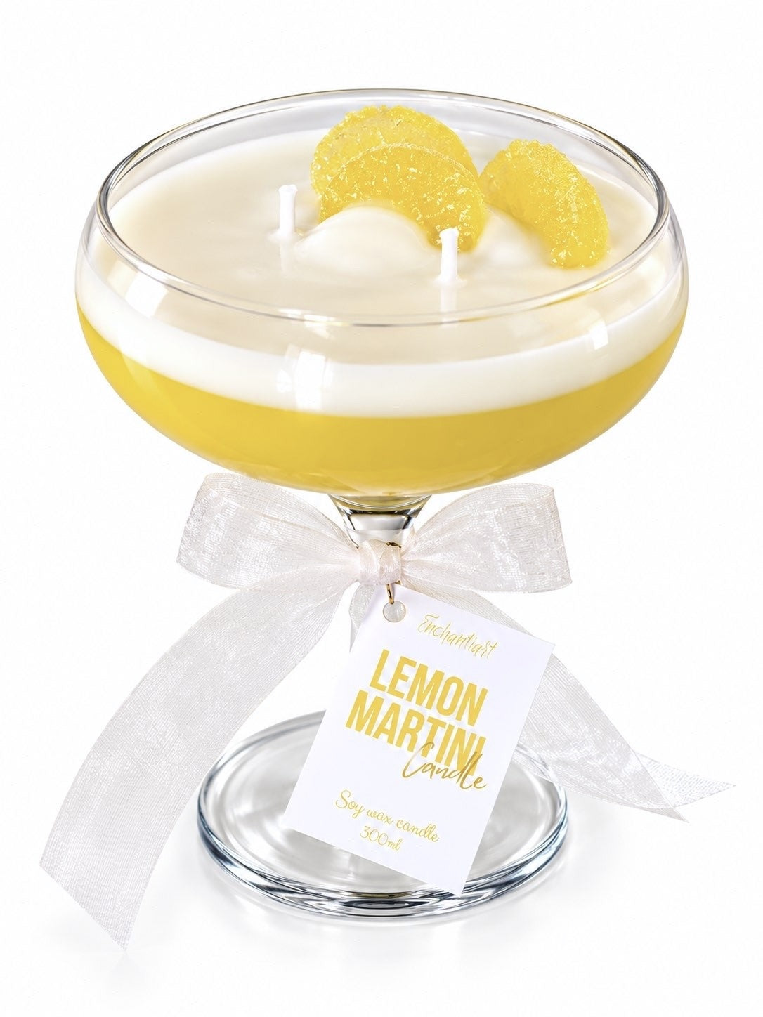 Bougie Lemon Martini, Enchantiart