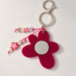 Porte-clé fleur