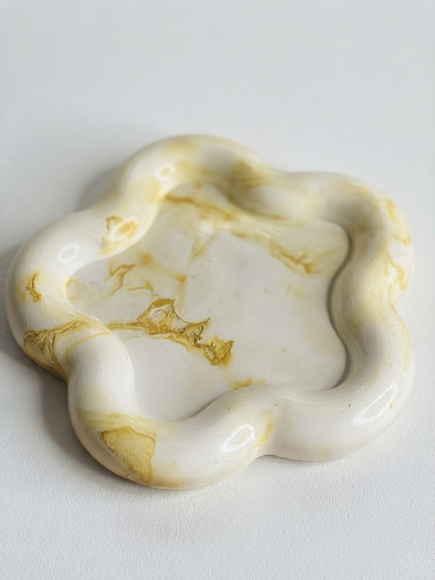 Bloom marbré jaune, Maison Nur