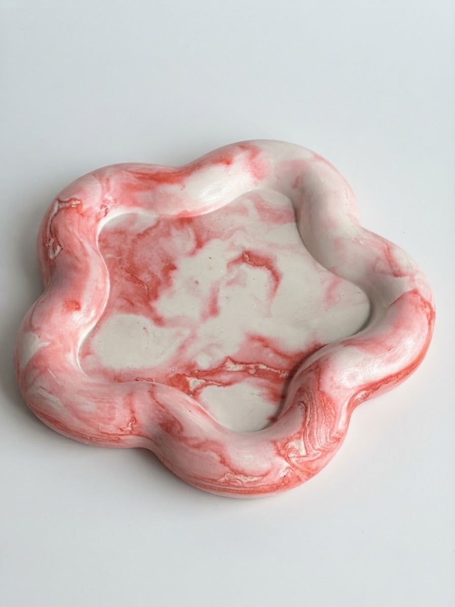 Bloom marbré rose, Maison Nur